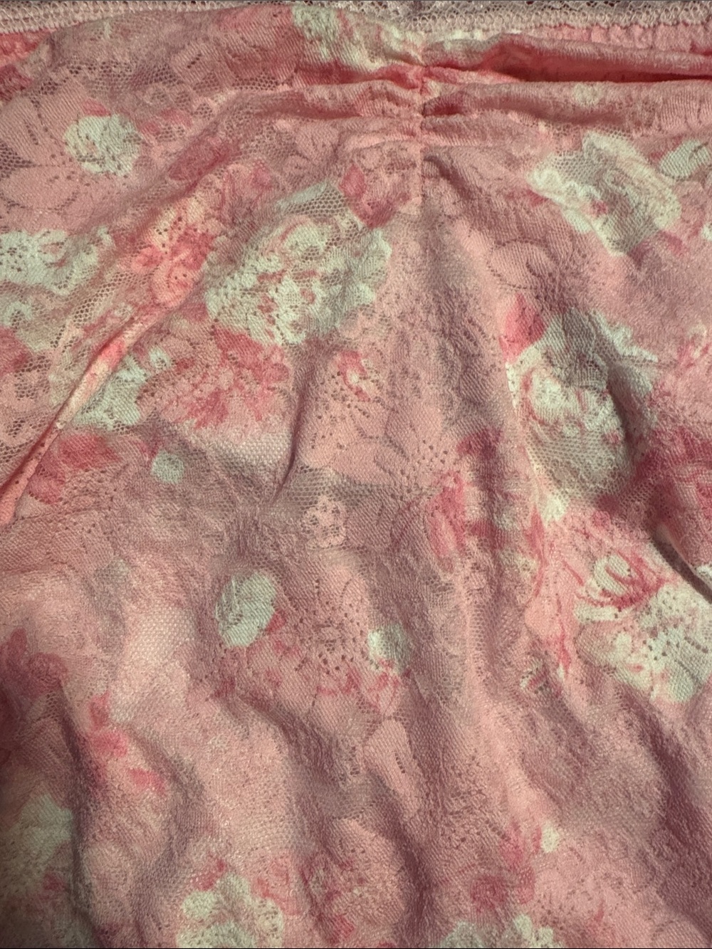 VS PINK x LoveShackFancy Strapless Lace Mini Dress Pink Floral S Capsule - Picture 8 of 9